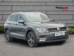 Grey Used 2017 VW Tiguan SE SUV | £10,300 (Fair price)