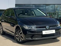 Deep black pearl Used 2024 VW Polo Life Hatchback | £18,091 (Good price)