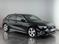 Black Used 2022 Audi A3 Sportback S-Line Hatchback | £19,800 (Fair price)