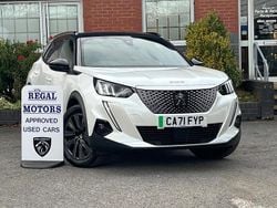 White Used 2021 Peugeot e-2008 Premium SUV | £14,295 (Fair price)