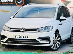 White Used 2021 VW Touran R-line MPV | £18,495 (Good price)