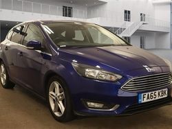Blue Used 2016 Ford Focus Titanium Hatchback | £5,750 (Fair price)