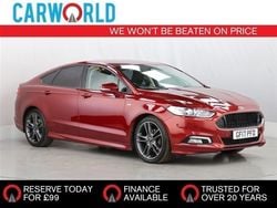 Red Used 2017 Ford Mondeo ST-Line Hatchback | £9,400 (A bit pricey)