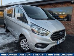Silver Used 2021 Ford Transit Custom Limited Van | £21,588