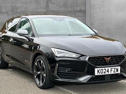 Midnight black Used 2024 Cupra Leon Hatchback | £19,640 (Fair price)