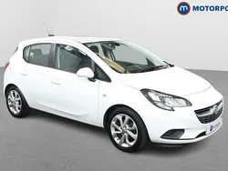 White Used 2017 Vauxhall Corsa Hatchback | £7,649 (Fair price)
