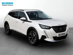 White Used 2021 Peugeot 2008 Allure Premium SUV | £14,725 (Fair price)