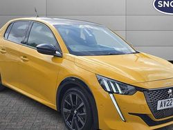 Yellow Used 2022 Peugeot 208 Premium Hatchback | £16,319 (Fair price)