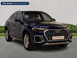 Blue Used 2022 Audi Q5 Sportback S-Line SUV | £32,246 (Good price)