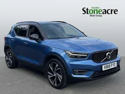 Blue Used 2018 Volvo XC40 SUV | £21,495 (Fair price)
