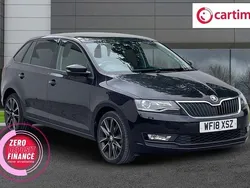 Black Used 2018 Skoda Rapid Sport Hatchback | £8,499 (Fair price)
