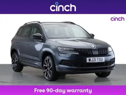 Grey Used 2021 Skoda Karoq SportLine SUV | £18,999 (Fair price)
