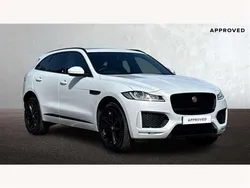 White Used 2020 Jaguar F-Pace Chequered Flag SUV | £26,595 (Fair price)