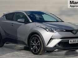 Silver Used 2018 Toyota C-HR SUV | £14,511 (Fair price)