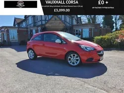 Red Used 2015 Vauxhall Corsa Hatchback | £2,699 (Good price)