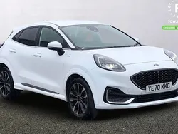 White Used 2020 Ford Puma Gen-E ST-Line X Hatchback | £18,099
