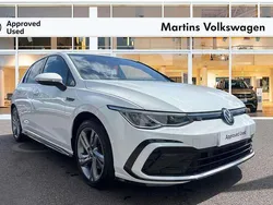 White Used 2022 VW Golf VIII R-line Hatchback | £19,990 (Fair price)
