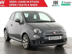 Grey Used 2022 Fiat 500 Sport Hatchback | £11,299 (Fair price)