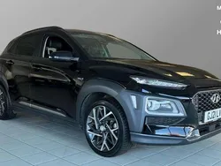 Black Used 2021 Hyundai Kona Premium SE SUV | £17,845 (Fair price)