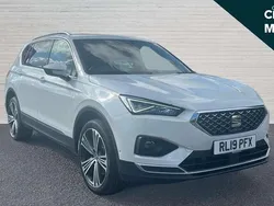 White Used 2019 Seat Tarraco 4Drive SUV | £19,608 (Fair price)