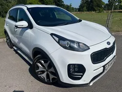 White Used 2017 Kia Sportage GT-Line SUV | £9,993 (Fair price)