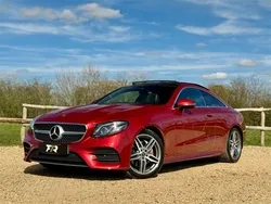 Red Used 2017 Mercedes E220 AMG line Coupe | £12,990 (Fair price)