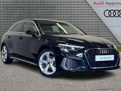 Black Used 2022 Audi A3 S-Line Hatchback | £22,495 (A bit pricey)