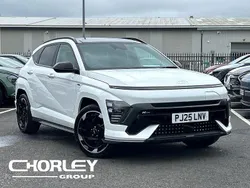 White New 2025 Hyundai Kona N Line SUV | £38,939