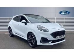 White Used 2021 Ford Puma Gen-E ST-Line SUV | £17,389 (Fair price)