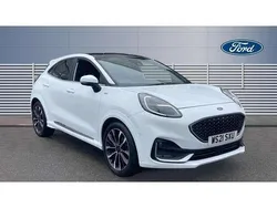 White Used 2021 Ford Puma Gen-E ST-Line SUV | £17,343 (Fair price)