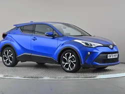 Blue Used 2021 Toyota C-HR Design SUV | £16,498 (Fair price)