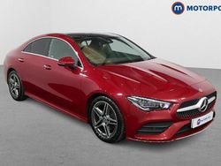 Red Used 2022 Mercedes CLA180 AMG Line Premium Plus Sedan | £23,999 (Fair price)