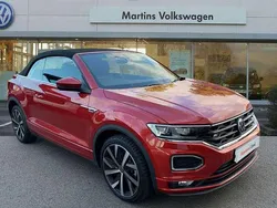 Red Used 2021 VW T-Roc Cabriolet R-line Cabriolet | £24,495 (Fair price)