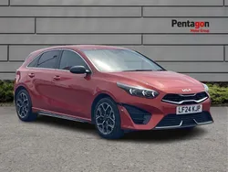Orange Used 2024 Kia Ceed GT GT-Line Hatchback | £18,998