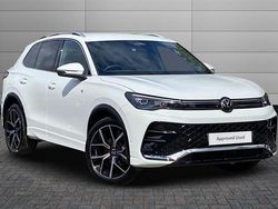 White New 2025 VW Tiguan R-line SUV | £37,850 (Good price)