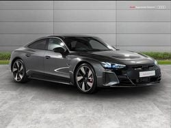 Grey Used 2021 Audi RS e-tron GT Black Edition Sedan | £58,492 (Fair price)