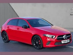 Red Used 2019 Mercedes A180 Hatchback | £13,715 (Fair price)