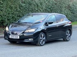 Black Used 2019 Nissan Leaf Tekna Hatchback | £6,450 (A bit pricey)