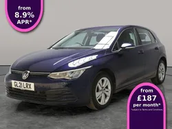 Blue Used 2021 VW Golf VIII Life Hatchback | £13,939 (Fair price)