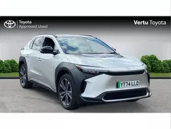 Silver Used 2024 Toyota bZ4X SUV | £27,390 (Super price)