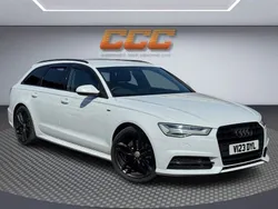 White Used 2016 Audi A6 Black Edition Estate | £15,250 (Fair price)