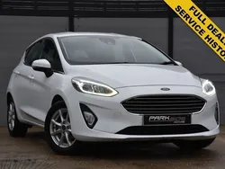 White Used 2017 Ford Fiesta Zetec Hatchback | £9,095 (Fair price)