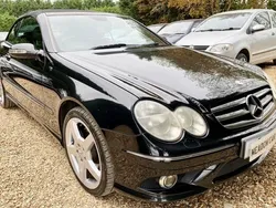 Black Used 2008 Mercedes CLK280 | £3,950