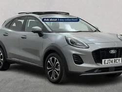 Silver Used 2024 Ford Puma Gen-E Titanium SUV | £20,999 (Expensive)