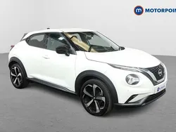 White Used 2023 Nissan Juke Tekna SUV | £17,699 (Fair price)