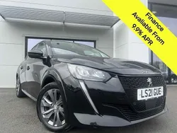 Black Used 2021 Peugeot e-208 Allure Premium Hatchback | £9,995