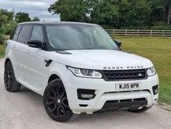 White Used 2015 Land Rover Range Rover Sport HSE SUV | £16,495 (Good price)