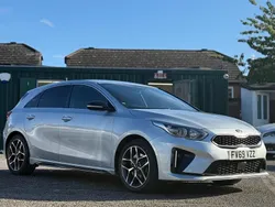 Silver Used 2019 Kia Ceed GT-Line Hatchback | £9,450 (Fair price)