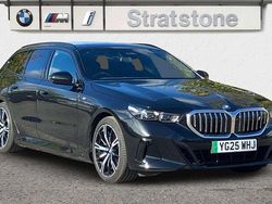 Black Used 2025 BMW i5 M Sport Sedan | £54,490 (Expensive)