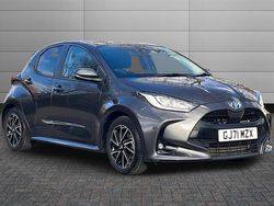 Grey Used 2021 Toyota Yaris Hybrid Design Hatchback | £16,395 (Fair price)